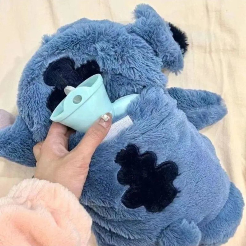 Стіч грілка, Stich Lilo,м'яка іграшка дитяча грілка, 500мл, тренд, хіт — фото 4