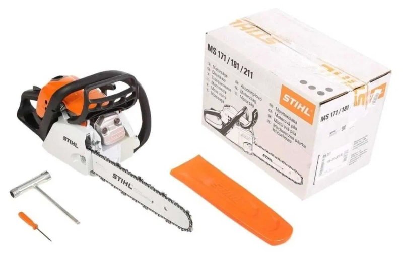 STIHL Бензопила MS 211 (шина 40см) зроблено в США (11392000247) — фото 2