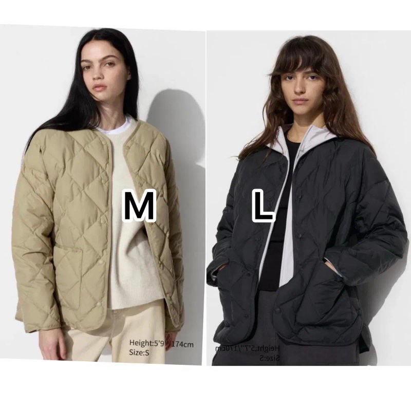 Стильна стьобана куртка uniqlo pufftech puffertech parka (колір wine) — фото 5