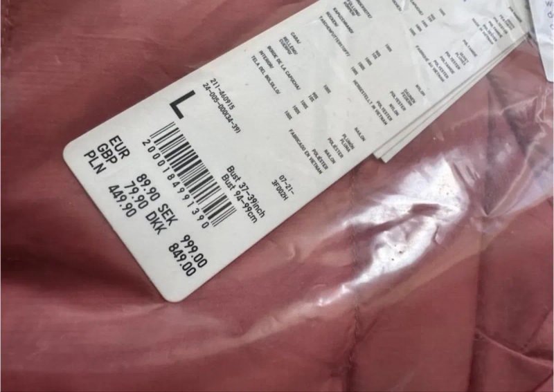 Стильна стьобана куртка uniqlo pufftech puffertech parka (колір wine) — фото 8
