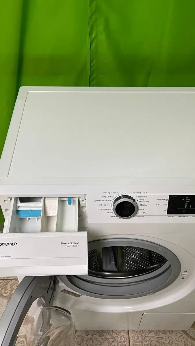 Стиральная машина б/в Gorenje 7кг 1200 об/вол. mod.W7523/S — фото 2