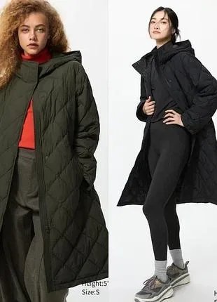 Стьобане пальто Uniqlo PUFFERTECH 479209