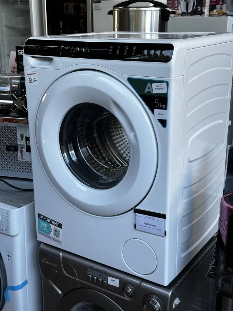 Сток Стильна пральна машина з великим барабаном та функціоналом від Whirlpool Стокова — фото 4