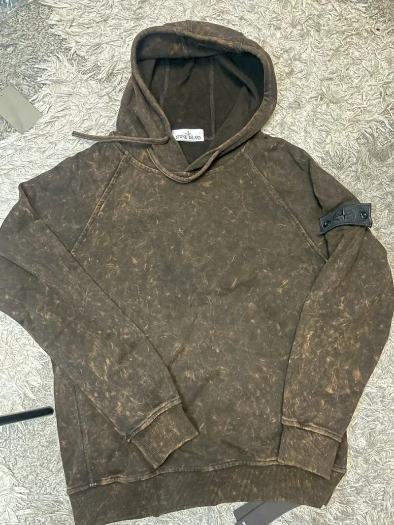 Stone island off dye,офф дай коричневый и красный — фото 4