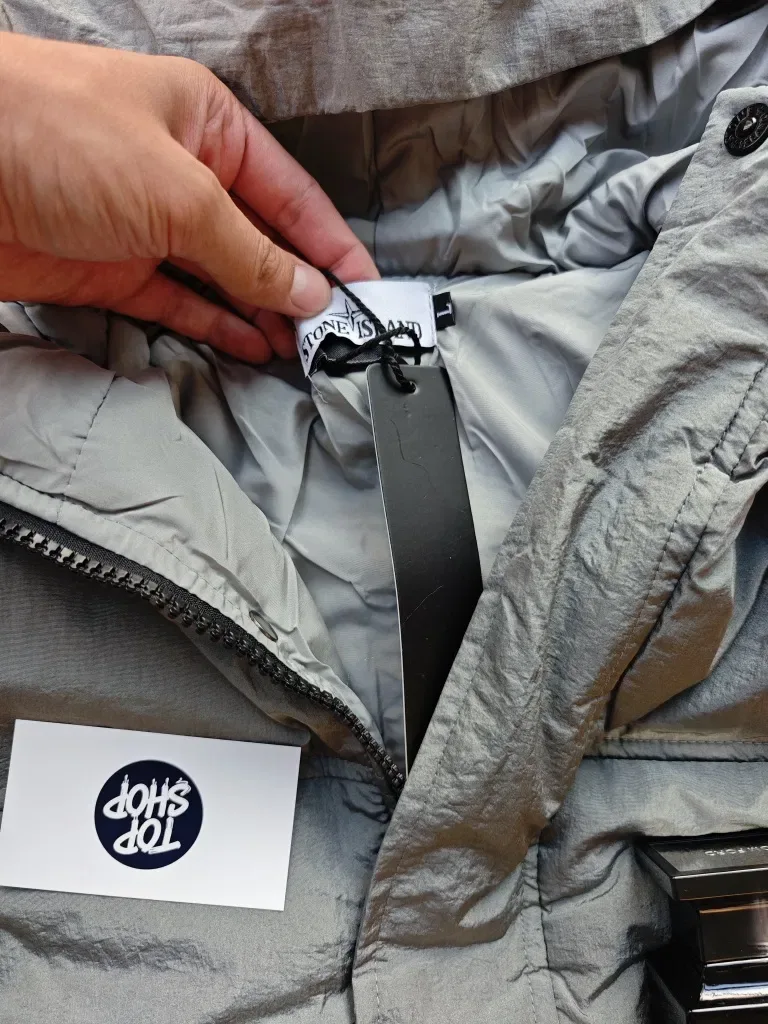 Stone Island зимовий пуховик Мужской пуховий парка пуховик стон айленд Stone Island Nylon Metal  куртка парка куртка на зиму — фото 2