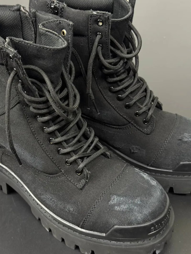 Страйки Balenciaga Boots Массивная обувь Баленсиага Дистресс Archive boots — фото 4
