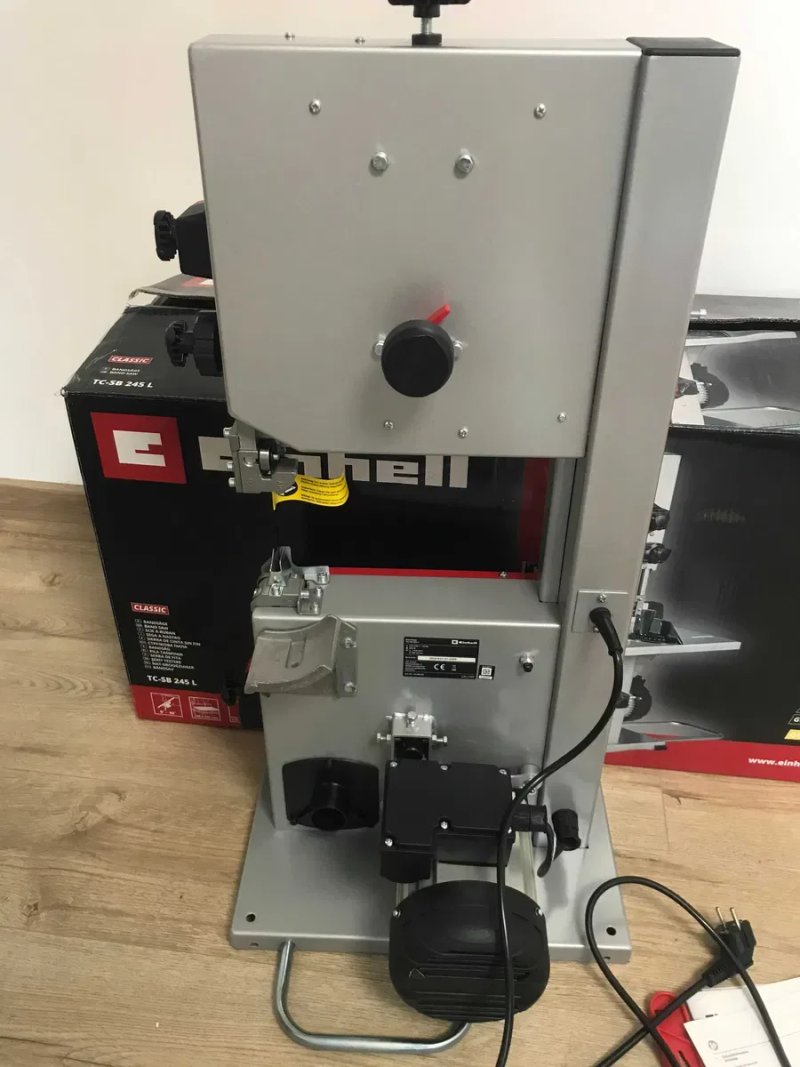 Стрічкова пила Einhell TC-SB 245 L : 400 Вт, 1450 об/хв, 726 м/хв. — фото 6