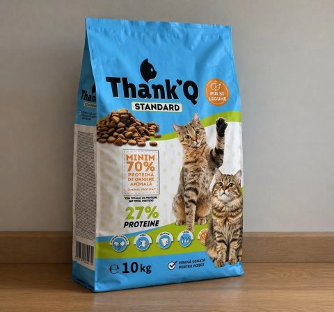 Сухий корм для котів ThankQ standart