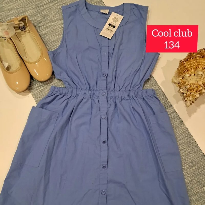 Сукня довгий рукав плаття сарафан cool club дівчинка 134 см взуття — фото 4
