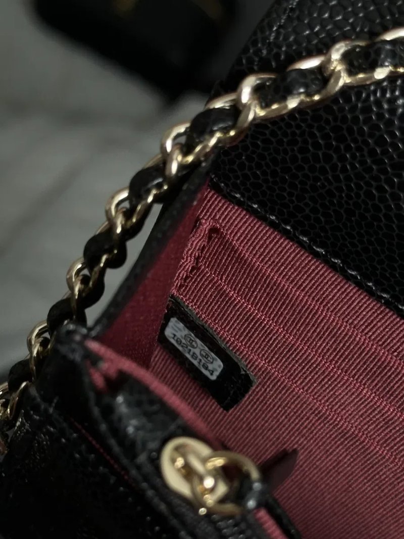 Сума клатч шкіряна chanel , classic wallet , — фото 4