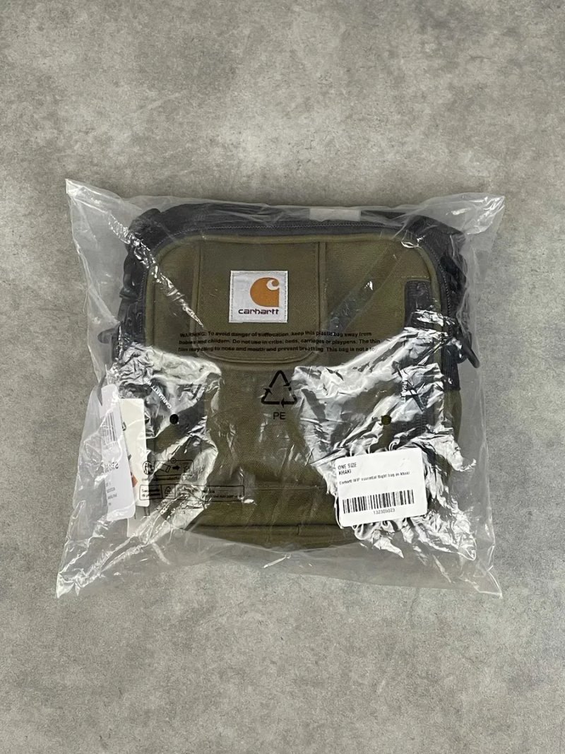 Сумка CARHARTT WIP Essentials Bag Оригінал Хакі Через Плече Унісекс Чоловіча Жіноча Нова — фото 6