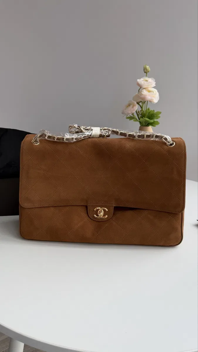 Сумка Chanel 38см maxi flap в наявності — фото 2