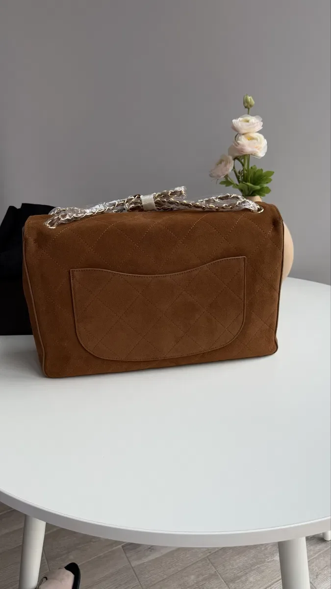 Сумка Chanel 38см maxi flap в наявності — фото 3
