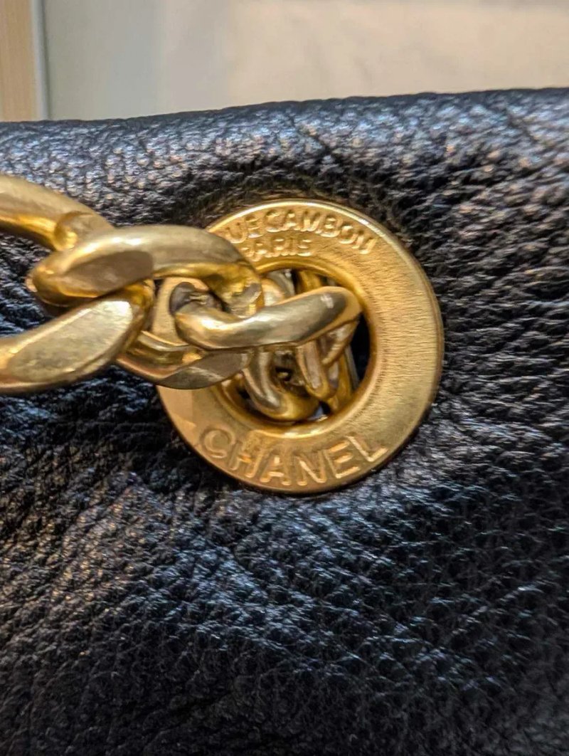Сумка Chanel 40 см довжина з натуральної шкіри шанель кожа — фото 6