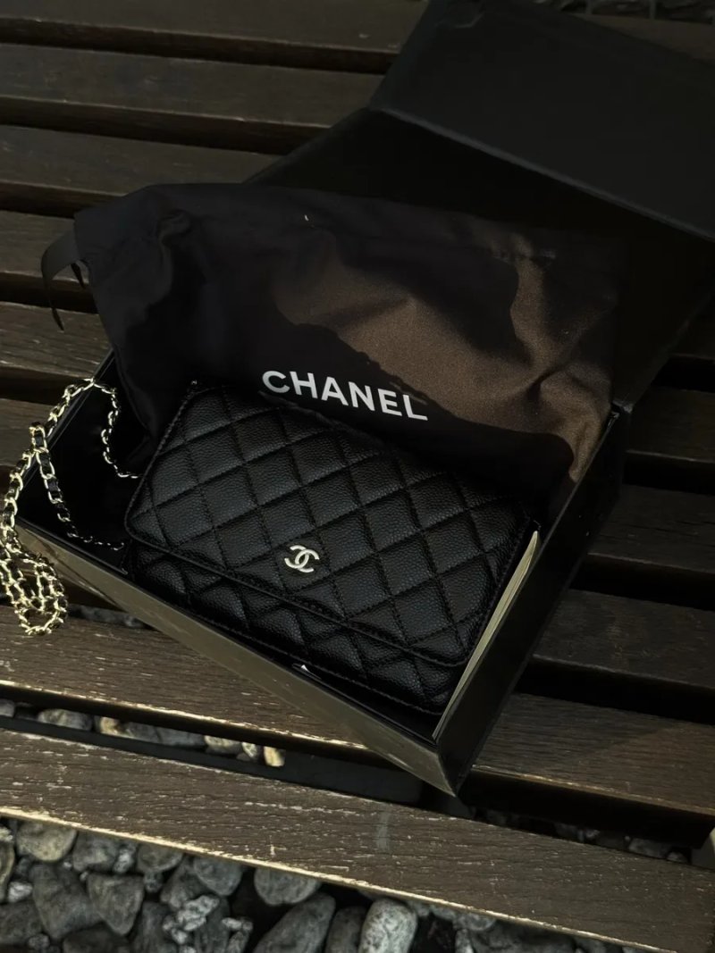 Сумка Chanel Classic Wallet чорна — фото 2