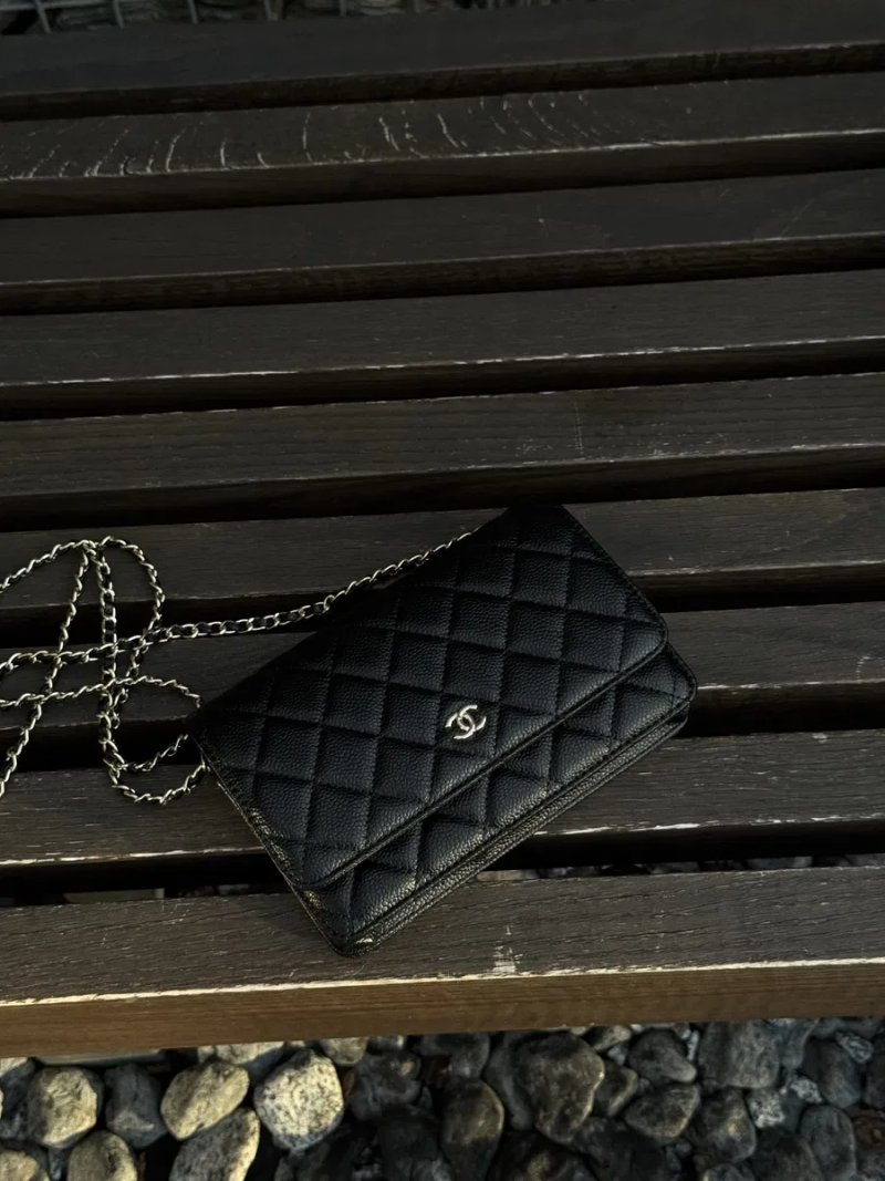 Сумка Chanel Classic Wallet чорна — фото 3