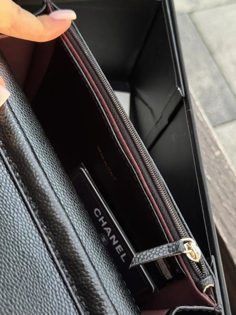 Сумка Chanel Classic Wallet чорна — фото 6
