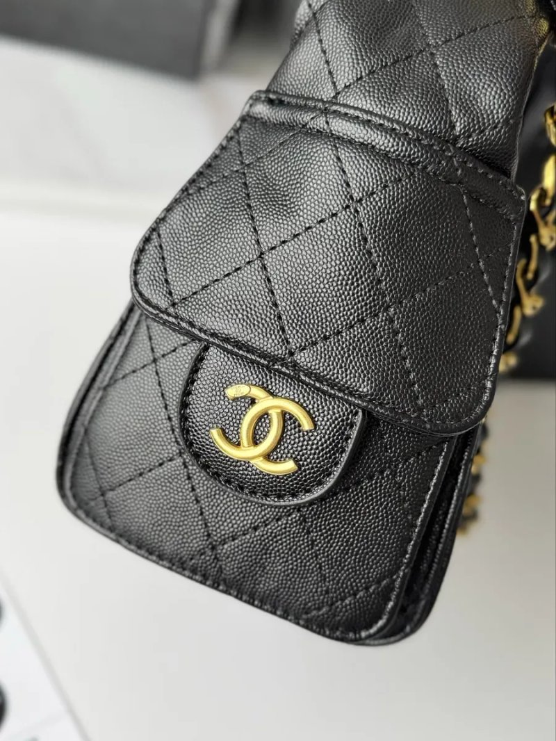 Сумка Chanel Handbag, жіноча чорна сумка шанель , bag, женская сумка кожаная — фото 5