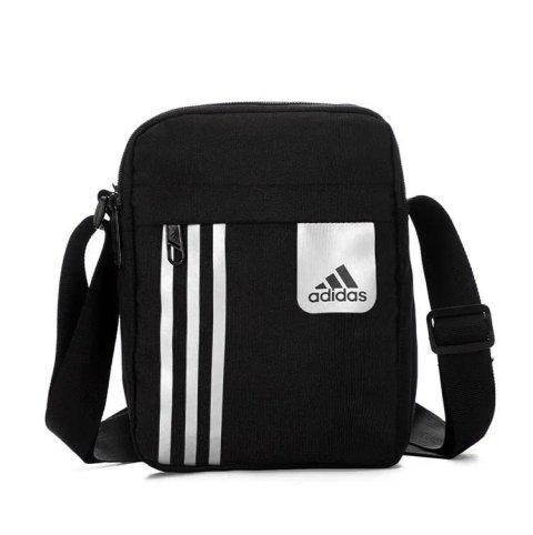 Сумка через плече Adidas. Месенджер Adidas у 3-ох кольорах: Чорно-Білий, Сірий, Золотий.