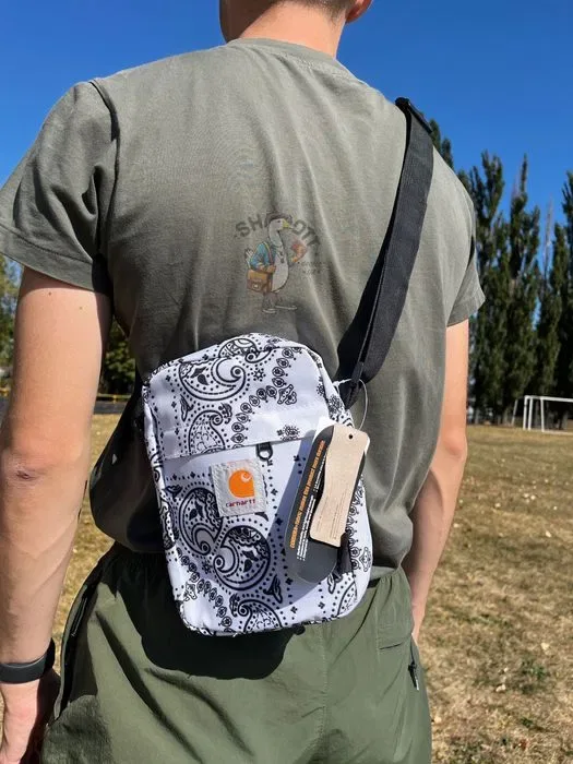 Сумка через плече CARHARTT | КАРХАРТТ | з циганськими узорами | — фото 5