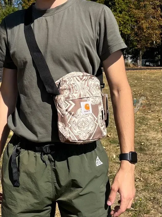 Сумка через плече CARHARTT | КАРХАРТТ | з циганськими узорами | — фото 7