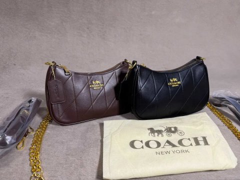 Сумка через плече COACH | класична жіноча сумочка КОУЧ у стильному та елегантному дизайні