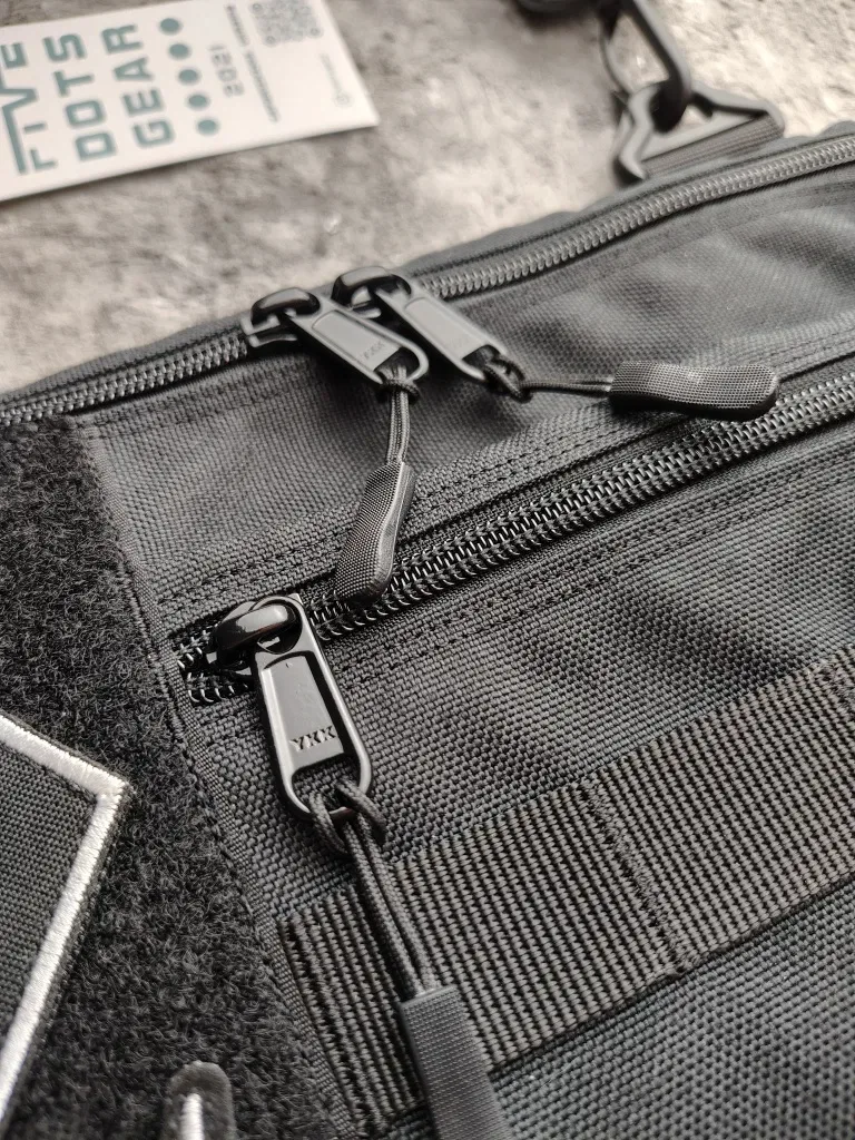 Сумка через плече для патчів cordura кросбоді з липучкою полем шевронов velcro урбан пласка  на плечо urban tactical городская тактическая унисекс — фото 3