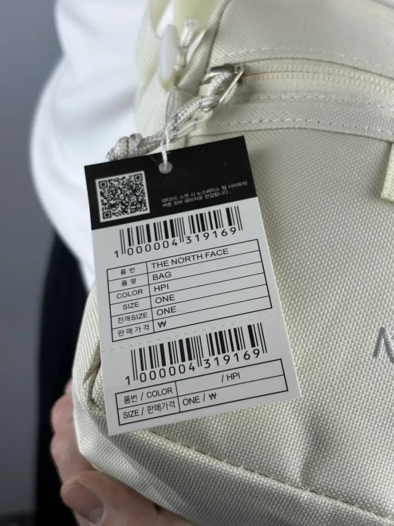 Сумка через плече The North Face у 2-ох кольорах(Чорний, Білий). — фото 7