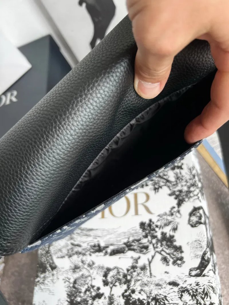 Сумка чоловіча Christian Dior Saddle bag with flap кристиан диор кожа — фото 6