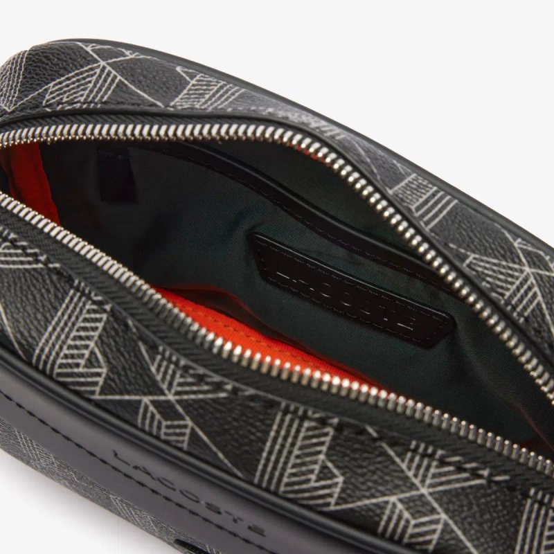 Сумка чоловіча Lacoste  Оригінал Reporter Bag Black/Grey NH3650LX.H45 — фото 7