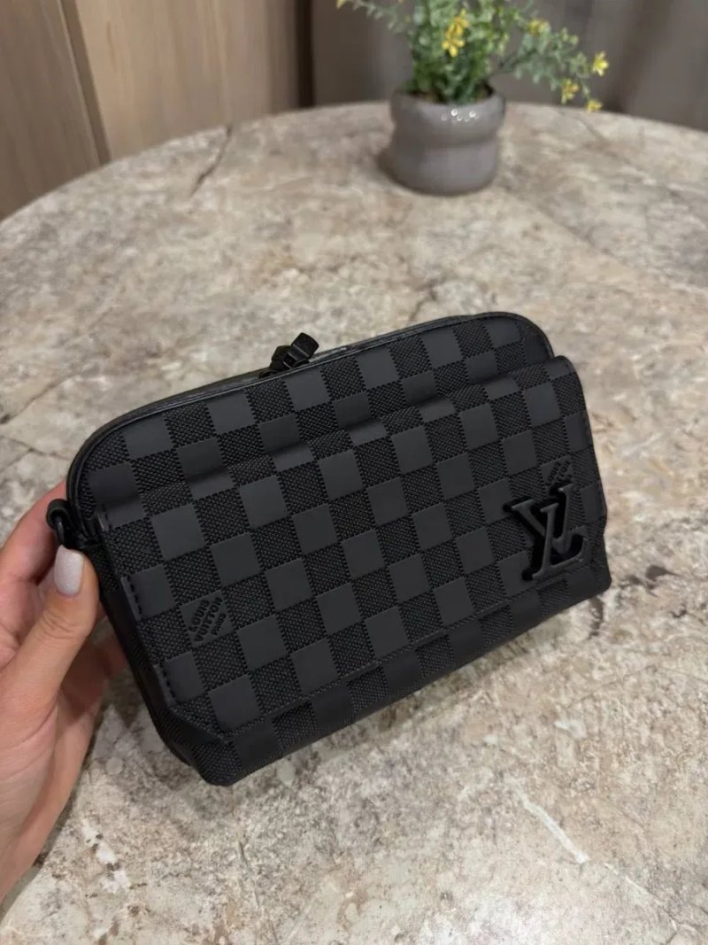 Сумка чоловіча Louis Vuitton, LV, луи витон, луї віттон. Кроссбоди / Мессенджер / Монограмм /Мужская сумка через плече Луи Витон. Люкс. Турция — фото 8
