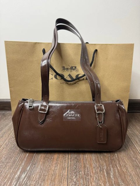 Сумка Coach коричнева