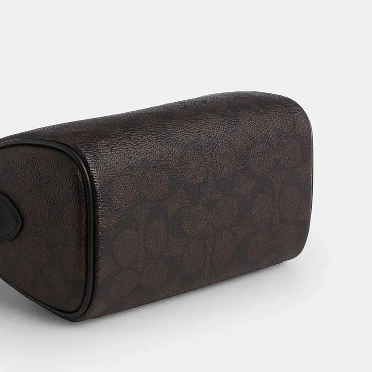 Сумка Coach Mini Rowan Crossbody In Signature Canvas маленька — фото 6