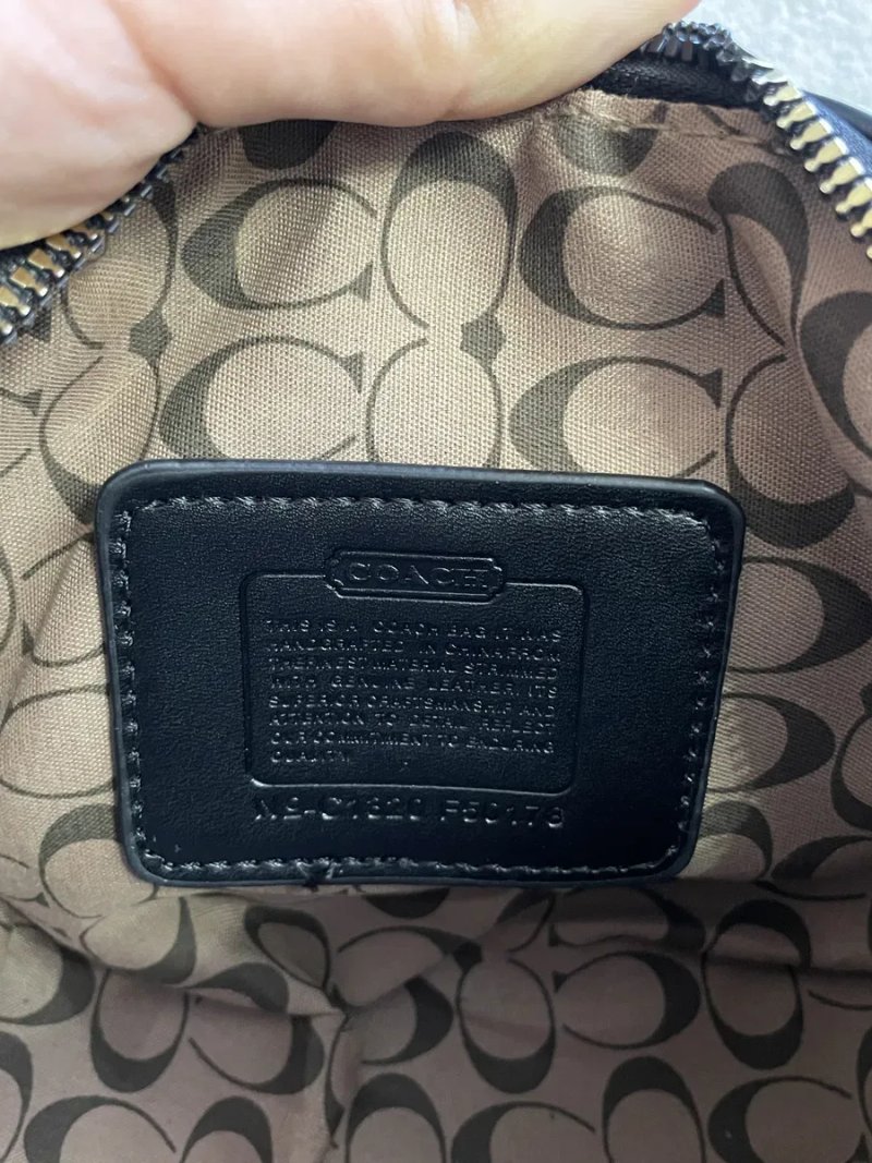 Сумка Coach rowan satchel bag через плече, жіноча сумка coach rowan шкіряна, сумка коуч коач женская coach — фото 7