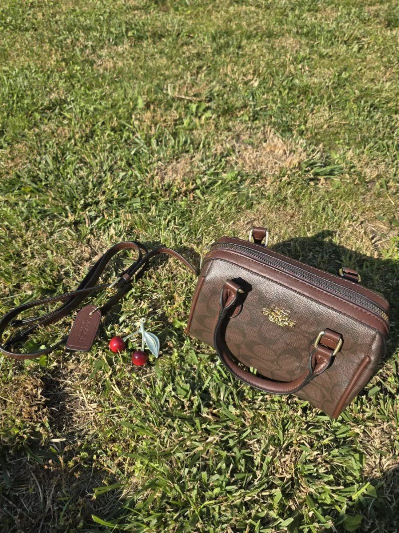 Сумка Coach Teri Mini Crossbody Bag With Cherry Print  коач тері — фото 7