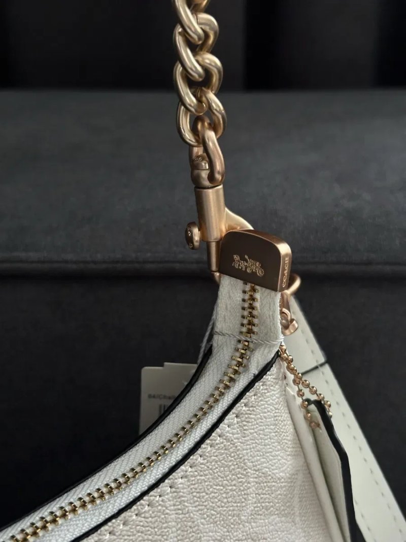 Сумка Coach Teri Shoulder Bag, коуч, коач біла — фото 4