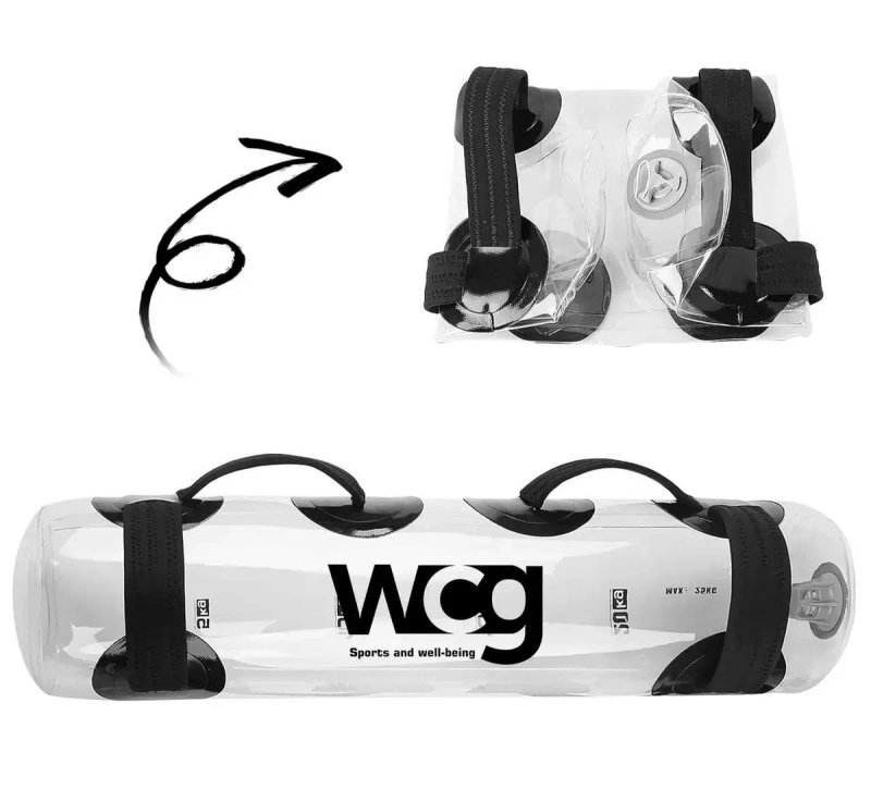 Сумка для тренувань WCG Water Bag – аквамішок 20×75 см, до 20 кг — фото 3