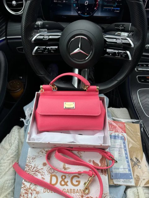 Сумка Dolce & Gabbana Mini Sicily Pink Bag