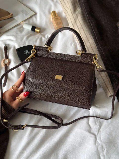 Сумка Dolce & Gabbana Sicily Mini Chocolate