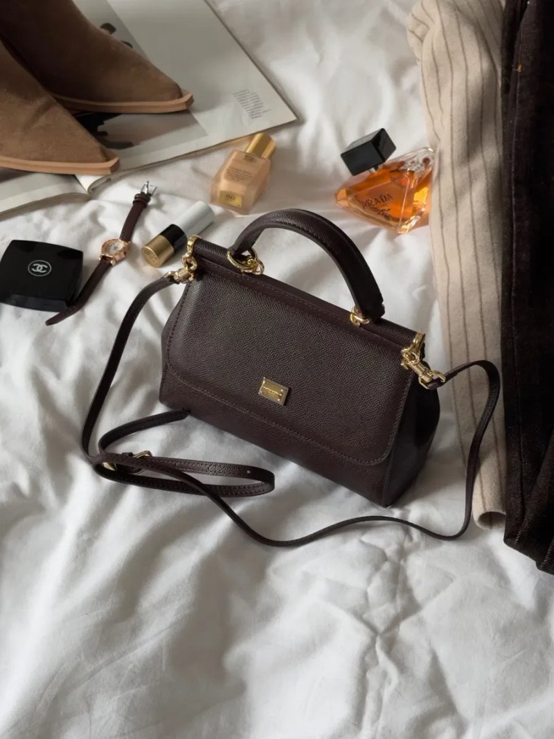 Сумка Dolce & Gabbana Sicily Mini Chocolate — фото 3