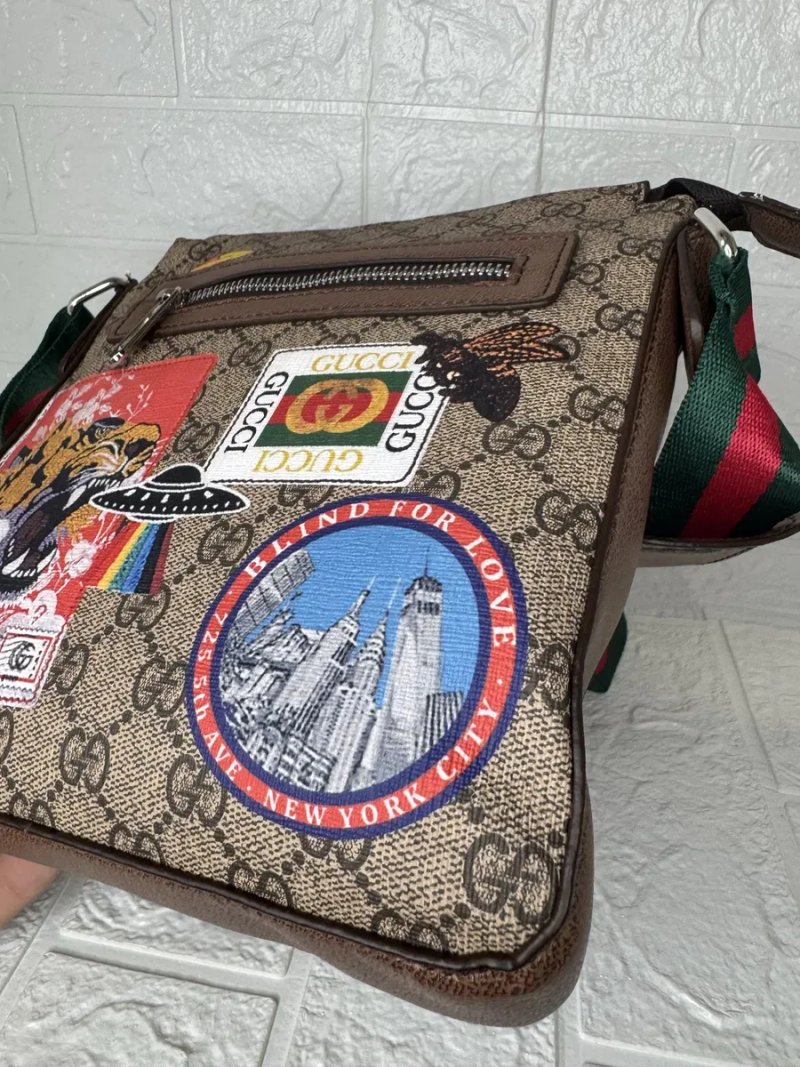 Сумка Gucci x Supreme | Soft GG Messenger — фото 4