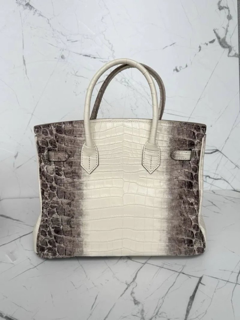 Сумка Hermes Birkin 30 himalaya крокодил натуральна шкіра , Ермес Біркін гімалая, Эрмес биркин гималая crocodile — фото 2