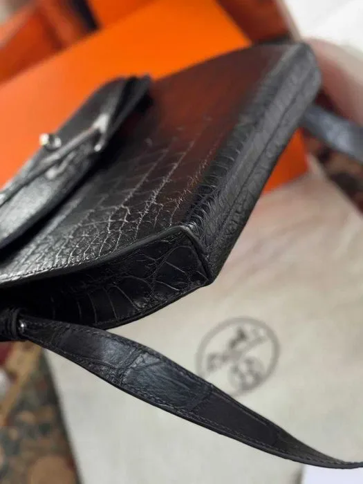 Сумка Hermes плечевая сумка Эрмес мессенджер натуральная кожа Ерме мужская сумка c950 — фото 6