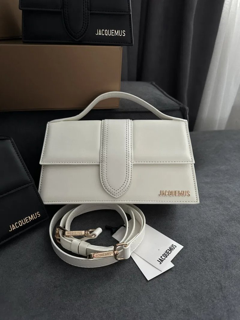 Сумка Jacquemus premium шкіра з гравіюваннями жакмюс — фото 6