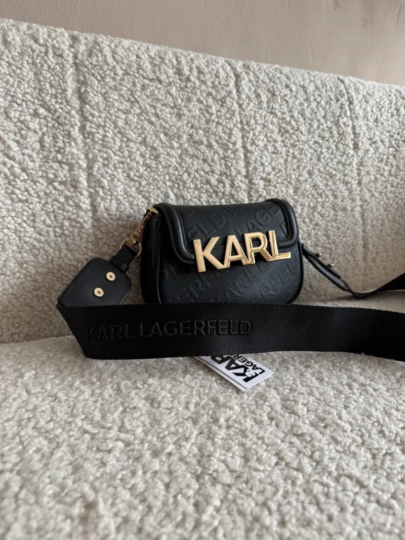 Сумка Karl Lagerfeld шкіряна — фото 7