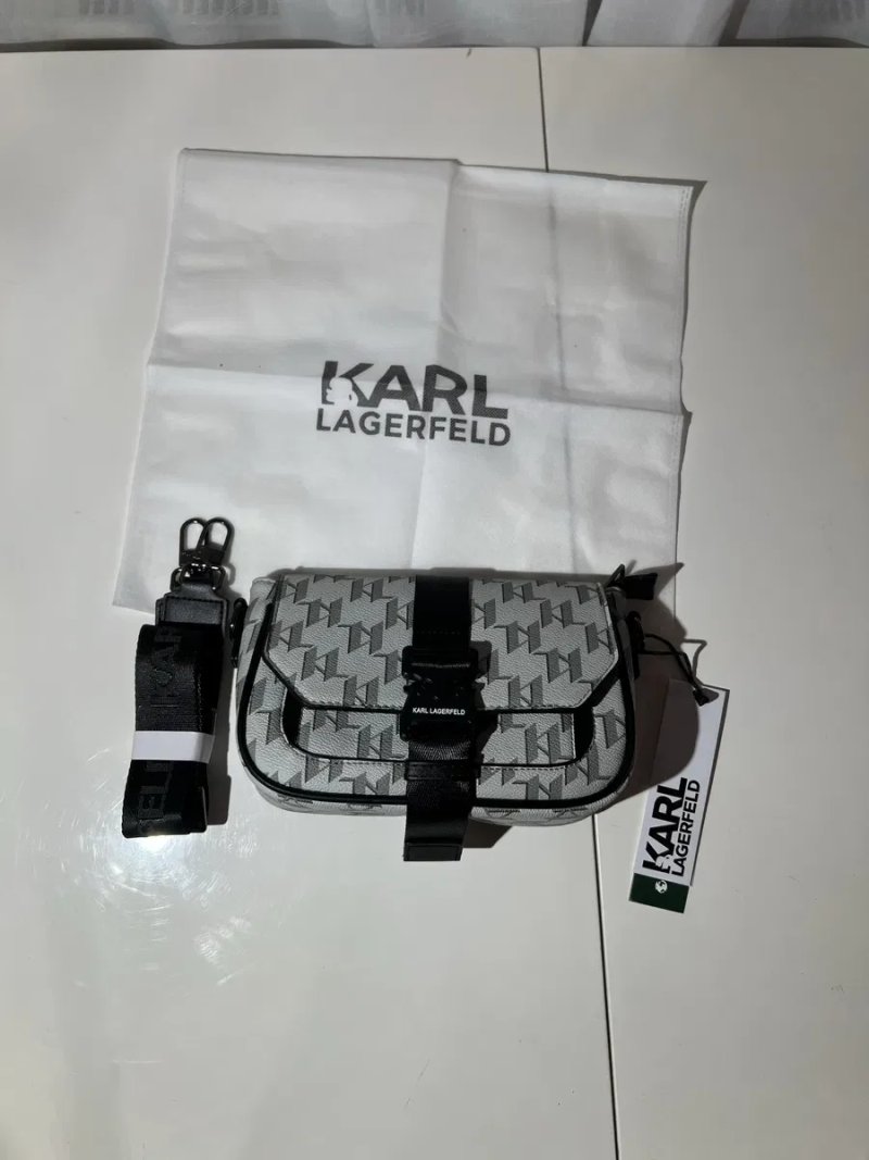 Сумка Karl Lagerfeld сумка через плече месенджер карл лагерфельд — фото 3