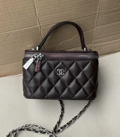 Сумка крос-боді (багато кольорів) Chanel та Yves Saint Laurent стьобані vanity кейс
