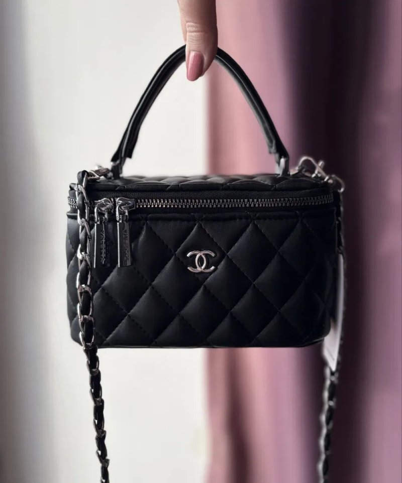 Сумка крос-боді (багато кольорів) Chanel та Yves Saint Laurent стьобані vanity кейс — фото 3
