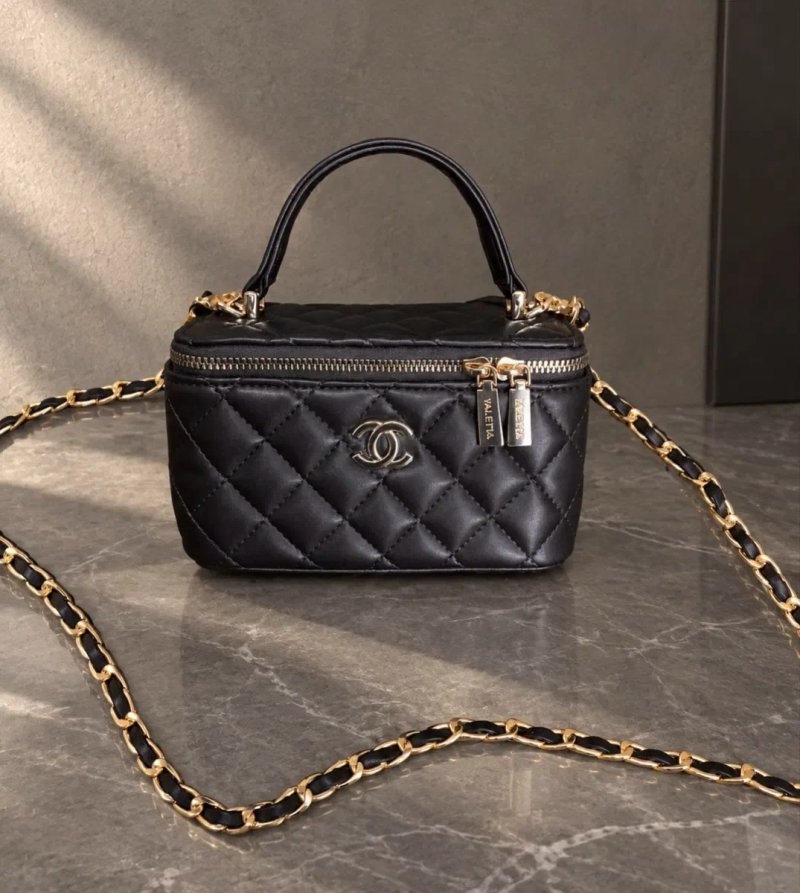 Сумка крос-боді (багато кольорів) Chanel та Yves Saint Laurent стьобані vanity кейс — фото 5