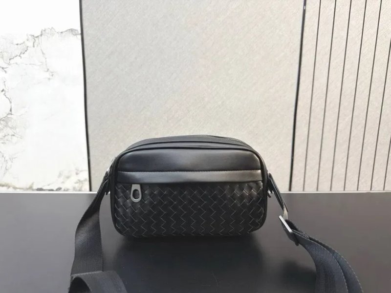 Сумка кроссбоди кросбоді bottega veneta чоловіча сумка шкіряна — фото 2